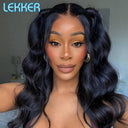 30 Inch Glueless Body Wave Lace Front Wig For Women