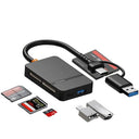 In USB C Card Reader for SD TF
