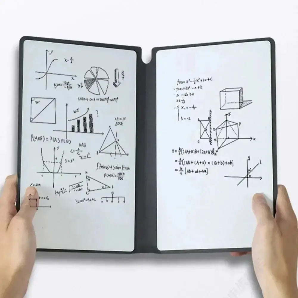 Reusable Whiteboard Notebook Set With Whiteboard Pen - OurLum.com