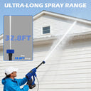 Portable Cordless Car Washer High Pressure Spray Water Gun