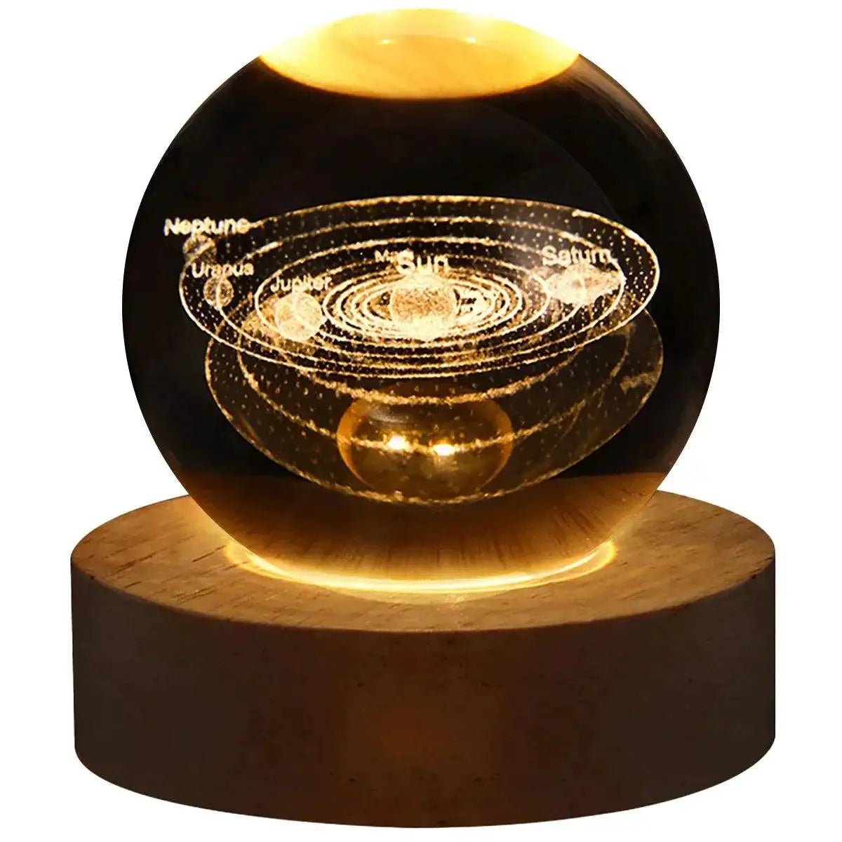 3D Celestial Moon Lamp USB LED Night Light Home Decor