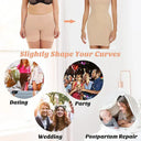 Tummy-Smoothing Shapewear Slip for Women