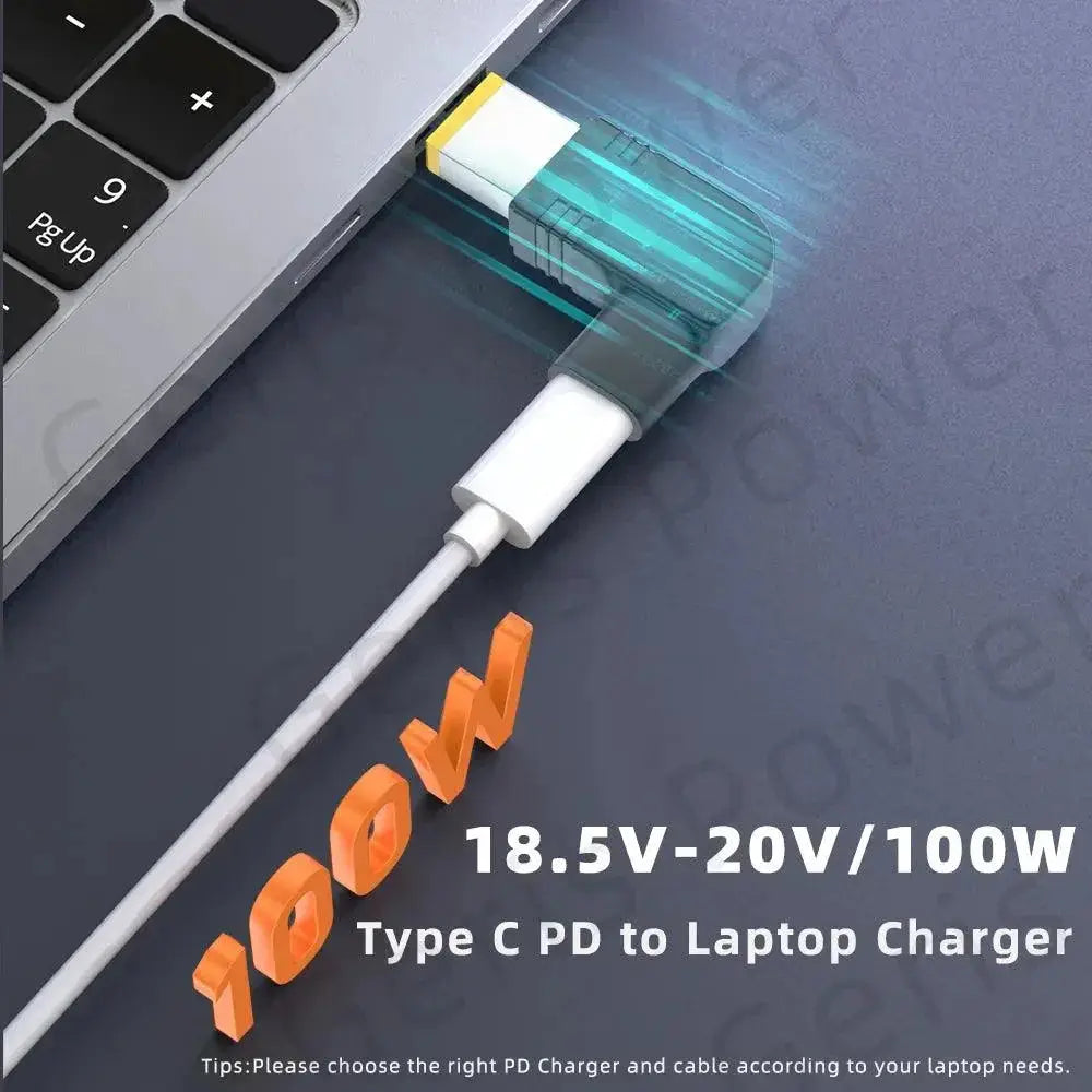 Type C Laptop Charger Converter For Asus Lenovo HP