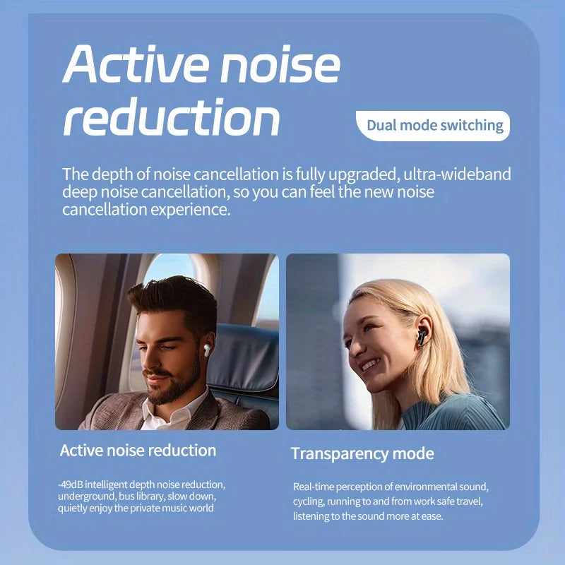Lcd Color Screen Wireless Headphones