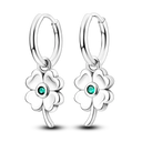 Silver Plated Cubic Zircon Geometric