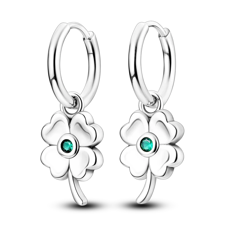 Silver Plated Cubic Zircon Geometric