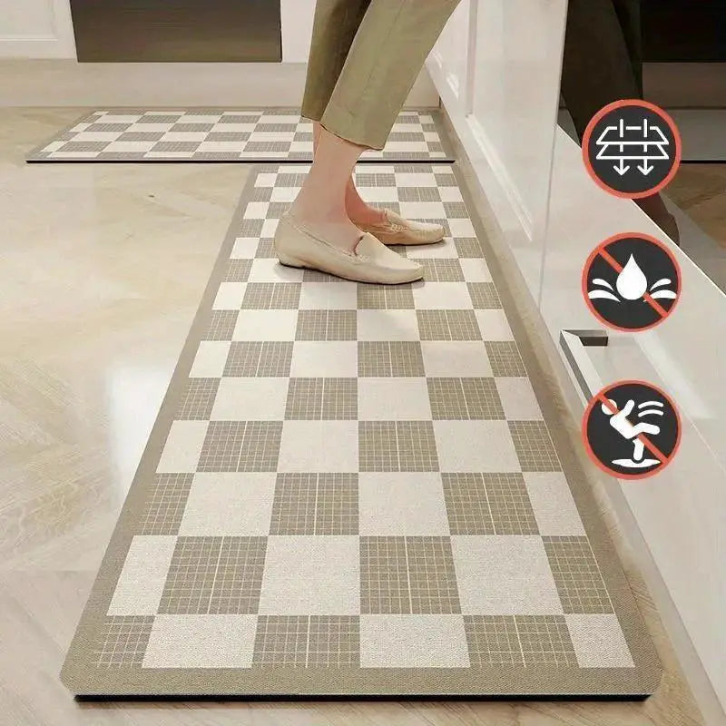 Kitchen Door Steps Diatomite Mats Non Slip Water Absorbing
