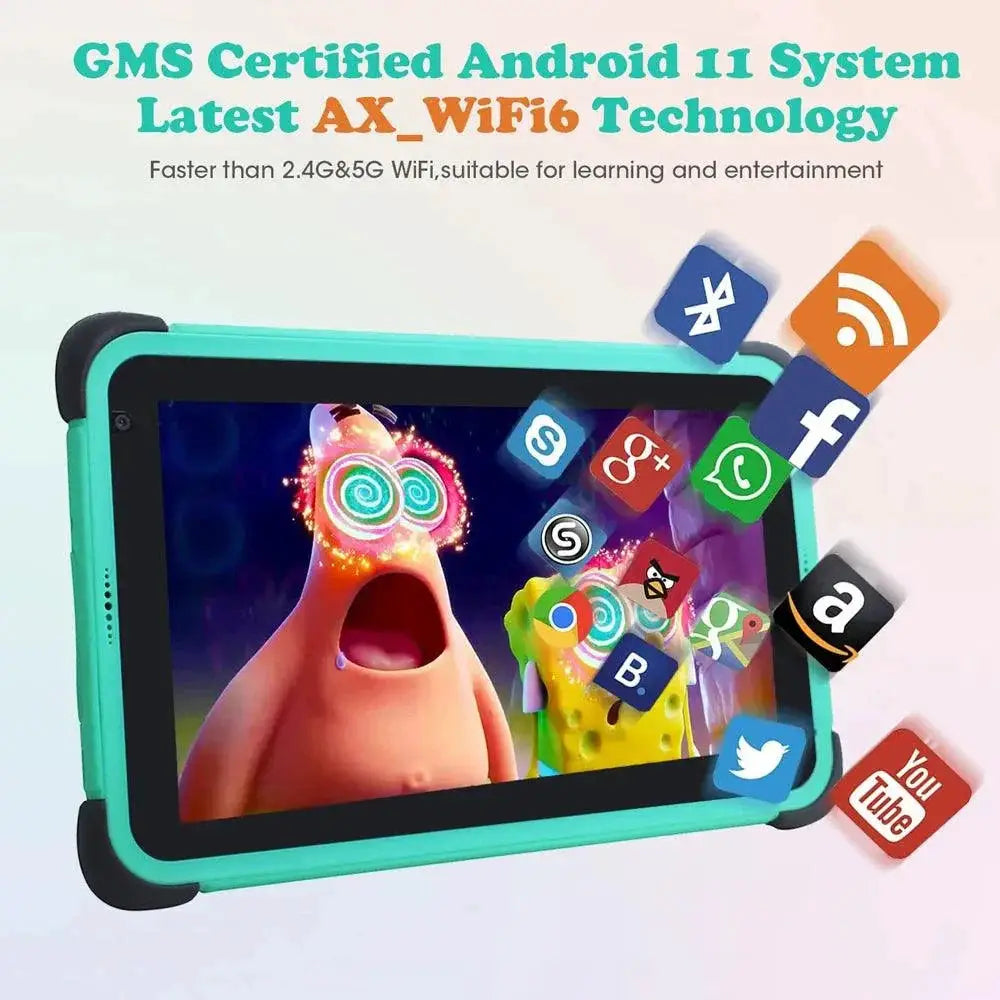 8 Inch Kids Tablet With HD Display And Parental Controls