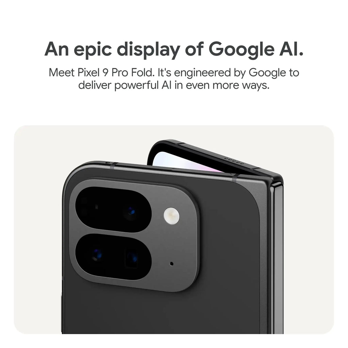 Google / Pixel 9 Pro Fold / GGH2X Renewed Unlocked Android 5G Smartphone Grade 1-4 Refurbished Used Phone Genuine Includes Charging Cable