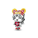 Sterling Silver Charm Fortune Cat