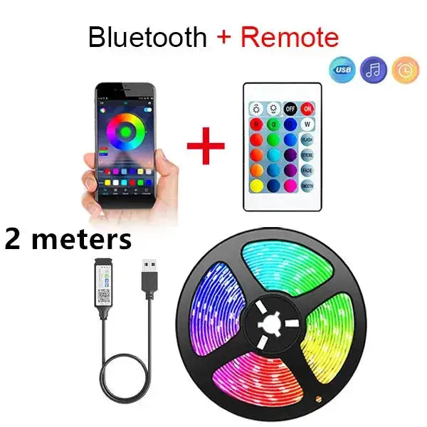 Smart LED Strip Lights - Bluetooth App Control — product view 9