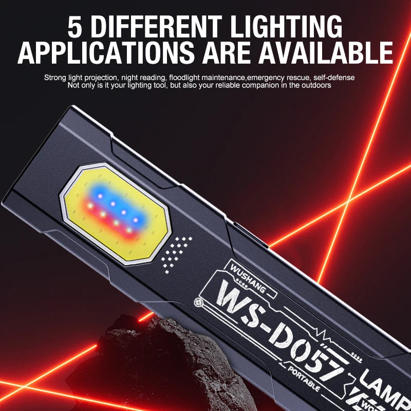 Red Blue LED Work Light
