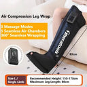 2026 New Arrival Cordless Legs and Feet Air Massage Therapy Recovery Boots Circulation Air Compression Full Leg Massager Machine