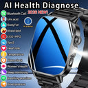 Health Smart Watch - Ecg Bp Monitor Bluetooth