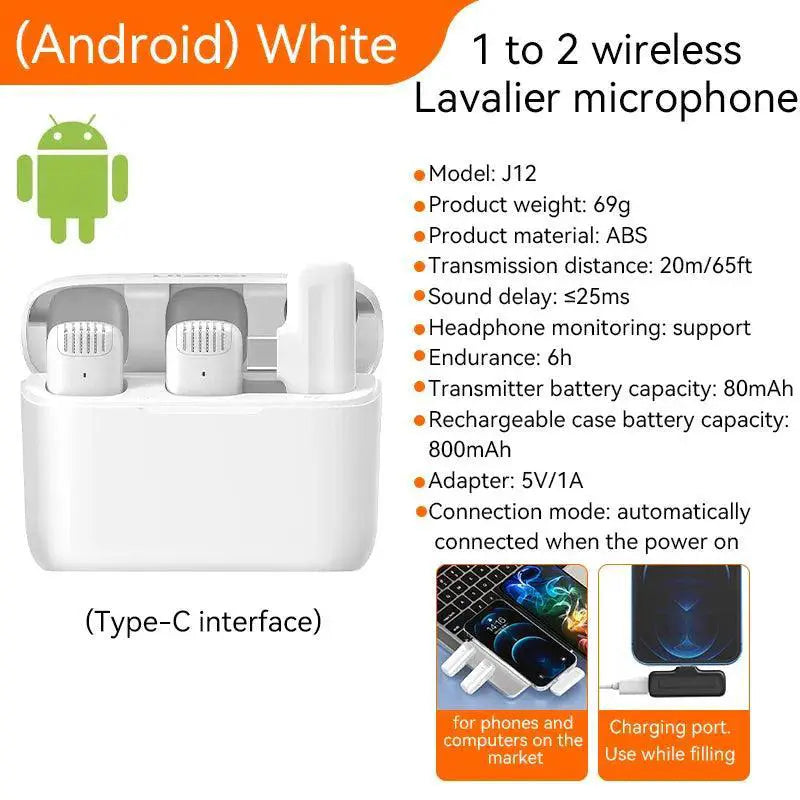 Clear Lavalier Mic Kit - Interviews — White Lightning Port