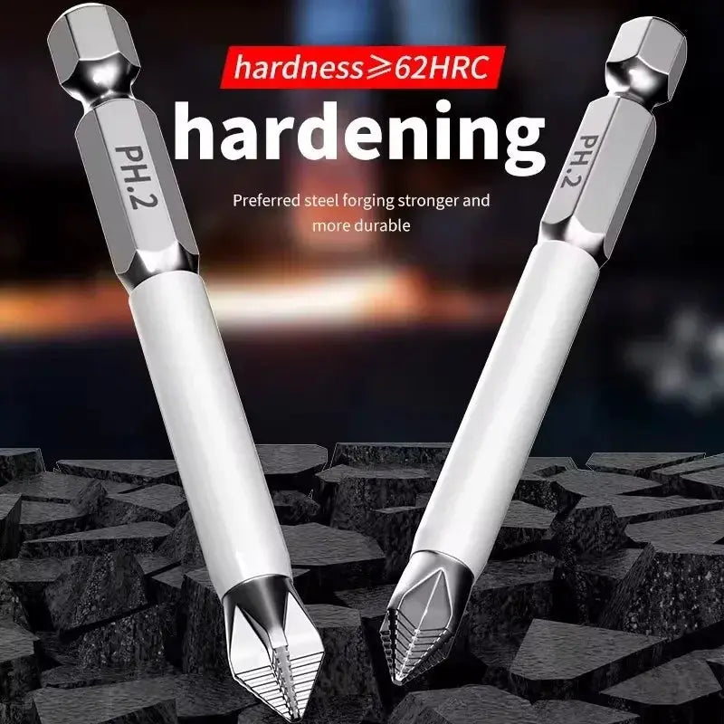 6 Piece Non Slip Magnetic Electric Screwdriver Set