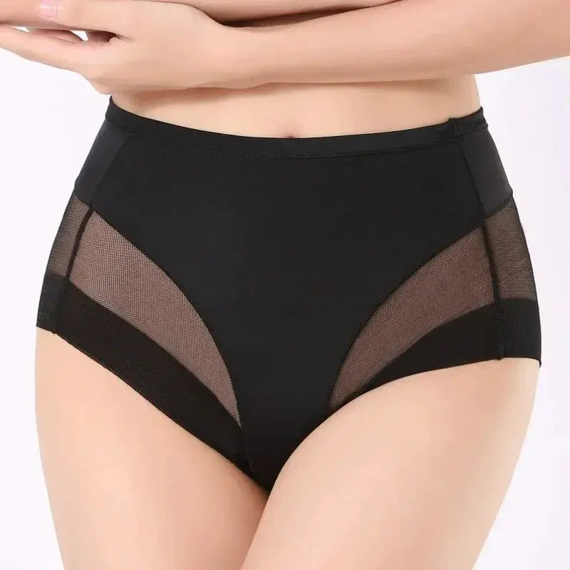 Breathable Mesh Body Sculpting Panties For Women Elastic