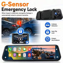 Ultrawide '' Rear View Mirror Camera with Carplay & Android