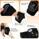 Portable Heated Ankle Massager USB Charging Vibration Massage Machine for Ankle Fatigue Recovery
