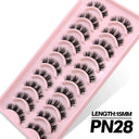 3D Fluffy Wispy False Eyelashes for a Natural Look