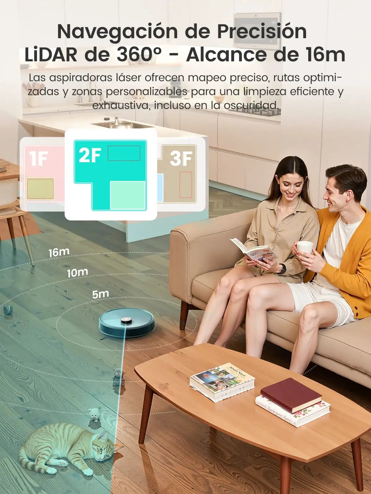 Lefant M3 Max Robot Vacuum, Robot Vacuum and Mop, 20000Pa Suction, Anti-Tangle Brushes, Dual Spinning Mop, Auto Mop Washing