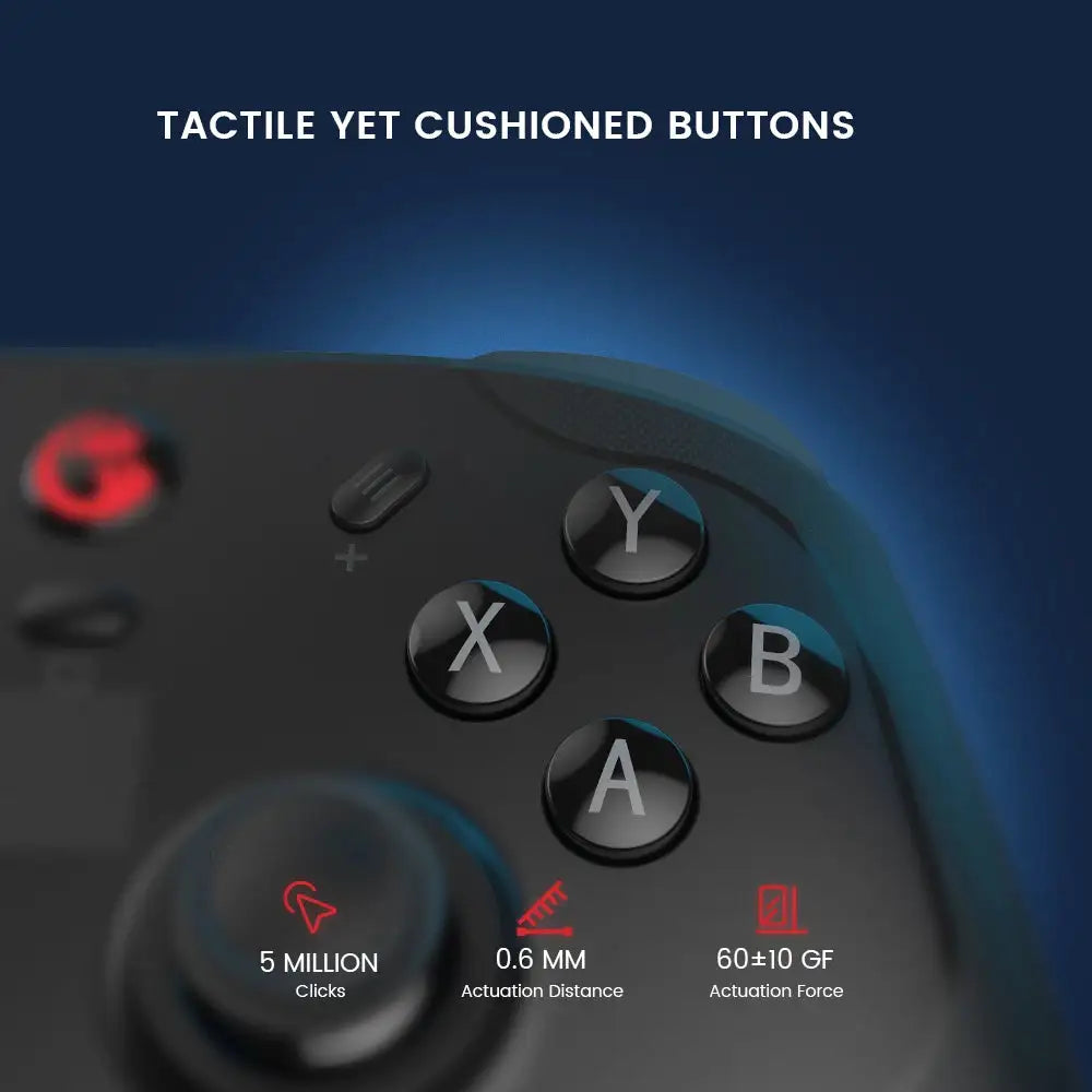 GameSir Cyclone Pro Wireless Switch Controller for Nintendo Switch iPhone Android PC Hall Effect Joystick Gaming Gamepad