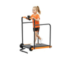 AKLUER Kids Self Propelled Walking Pad Treadmill Safe Indoor Play