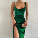 Hugcitar Velvet Maxi Dress Desk Date