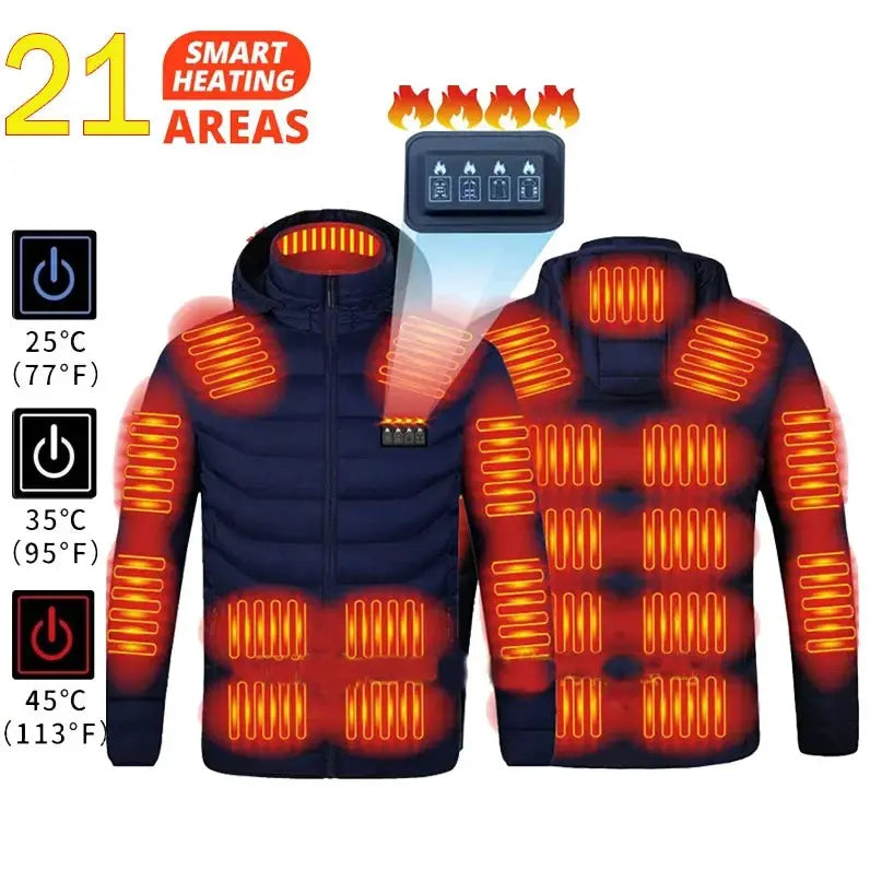 Warmth Heated Jacket for Men Outdoors — product view 11
