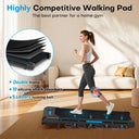 Under Desk Walking Pad 6.2 MPH Incline 10% 350 Lb Capacity