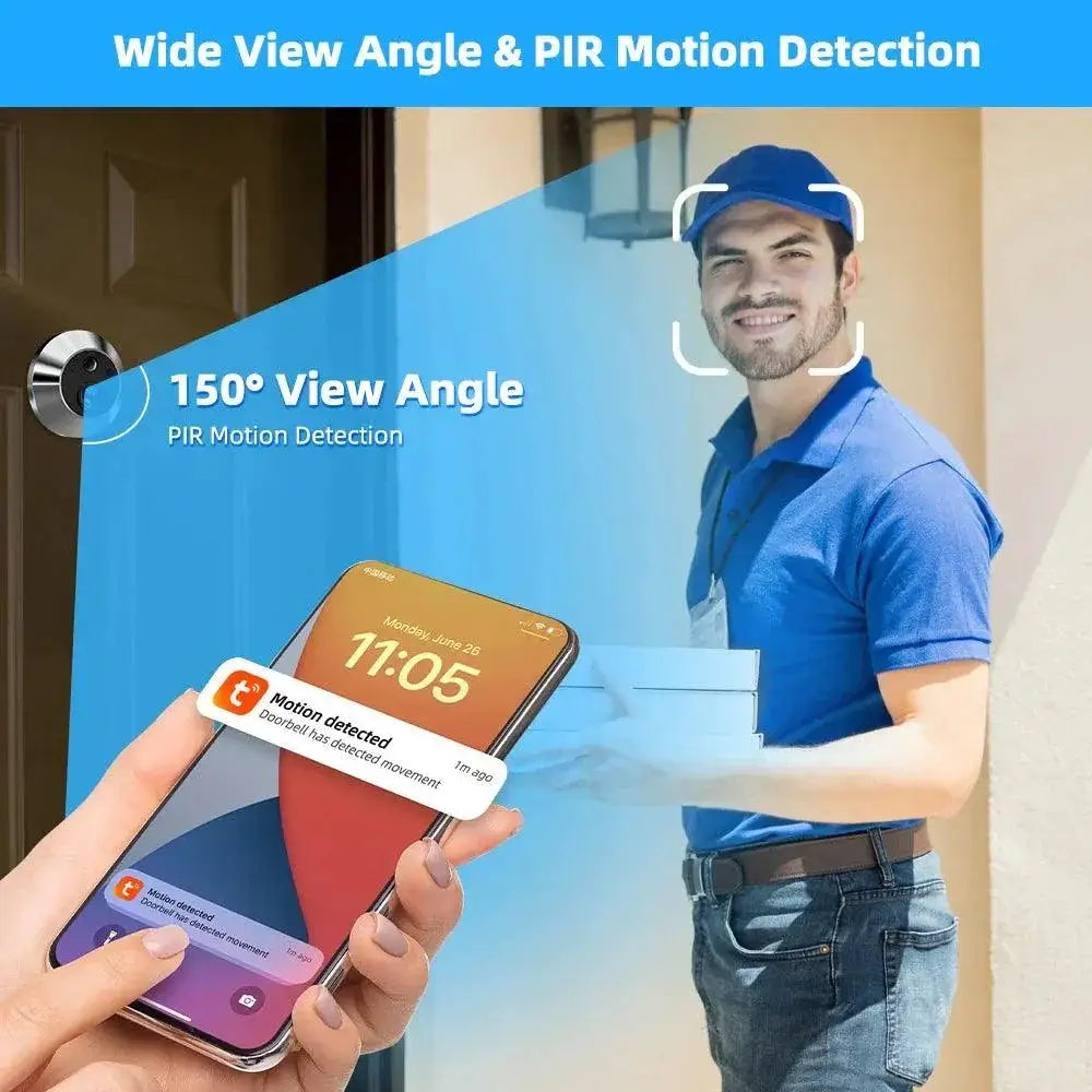 Magic Door Camera Wireless Doorbell With Motion Detection