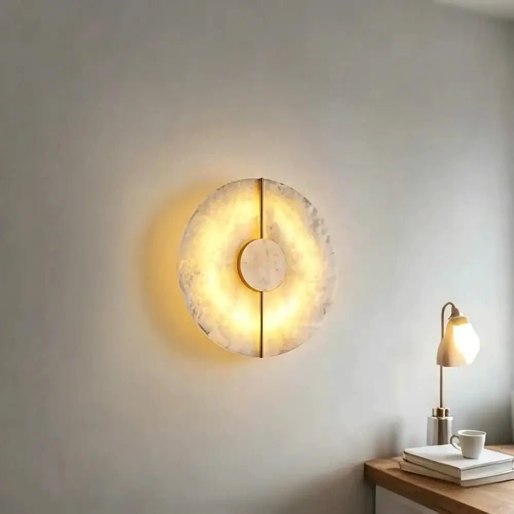 Modern Stone Wall Sconce For Home — product view 2