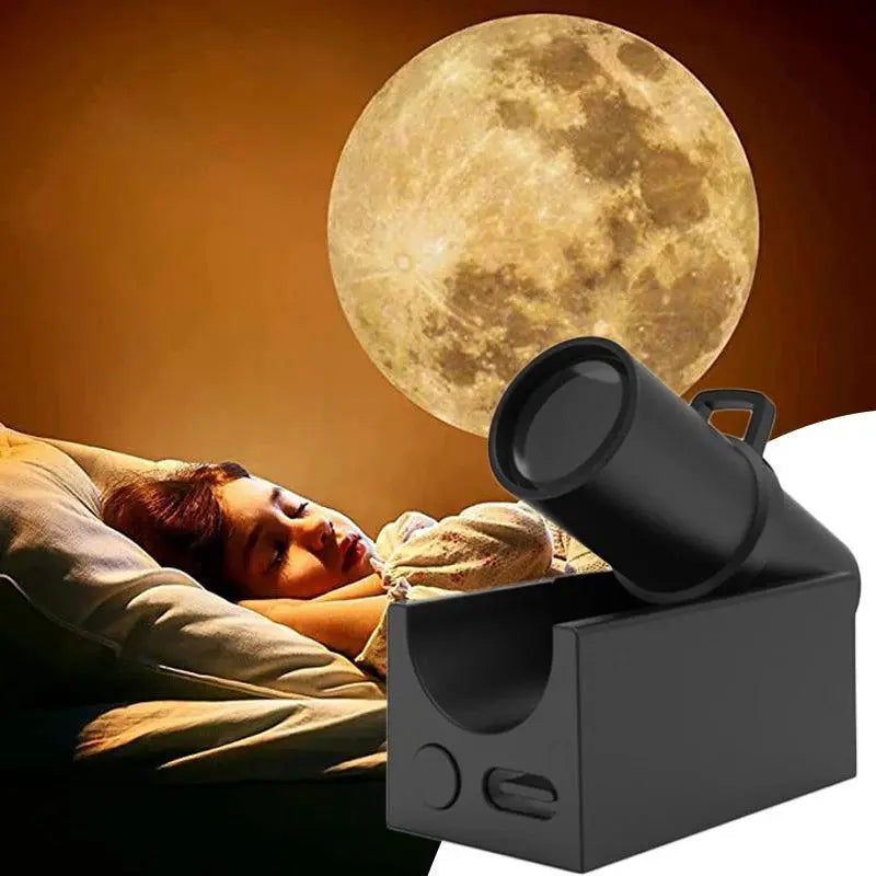 Moon Light LED USB Projector for Celestial Night Decor