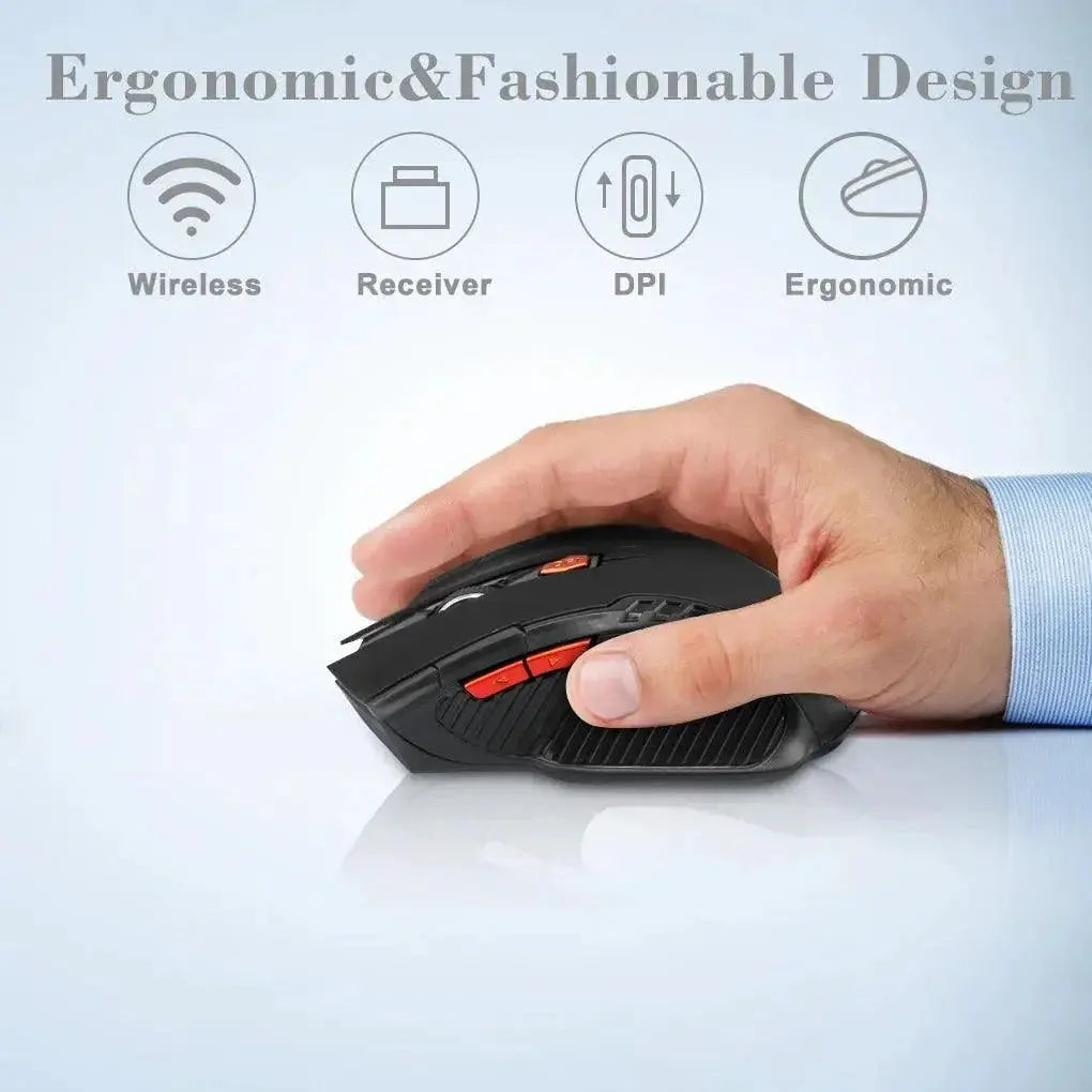 Wireless Gaming Mouse With Enhanced Precision Technology