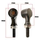 E Mark 3 In 1 LED Turn Signals Front Rear Brake Light 2 Pack Boost Visibility