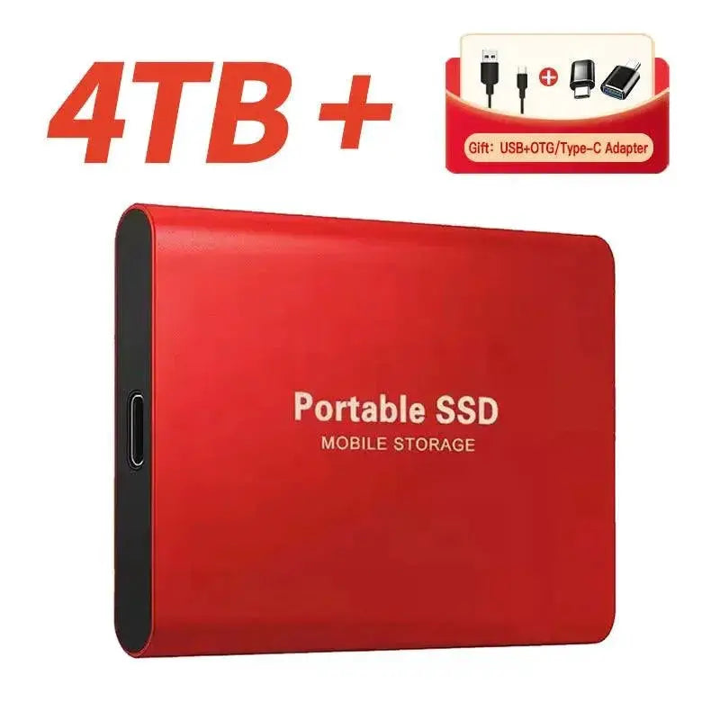 Fast External SSD for Pro On-The-Go — Black 1TB