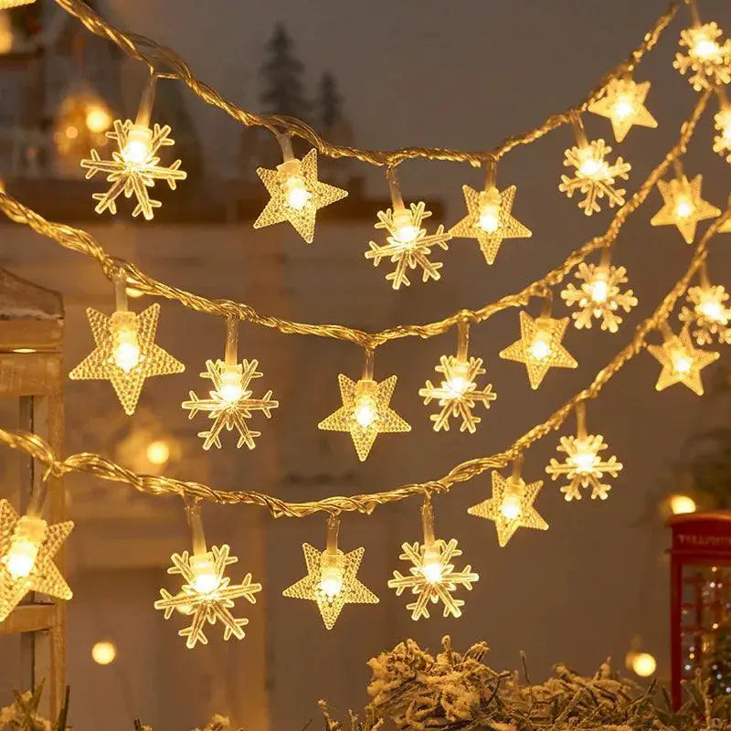 Snowflake LED Lights for Outdoor Decor — product view