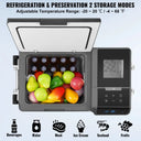 SucceBuy Portable Car Refrigerator with Ice Making Function Volt