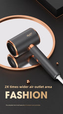 Professional Hair Dryer High Power Blue Light