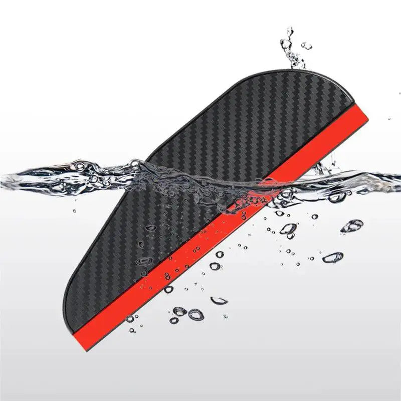 Carbon Fiber Visor Set For Cars Elevates Interior Style