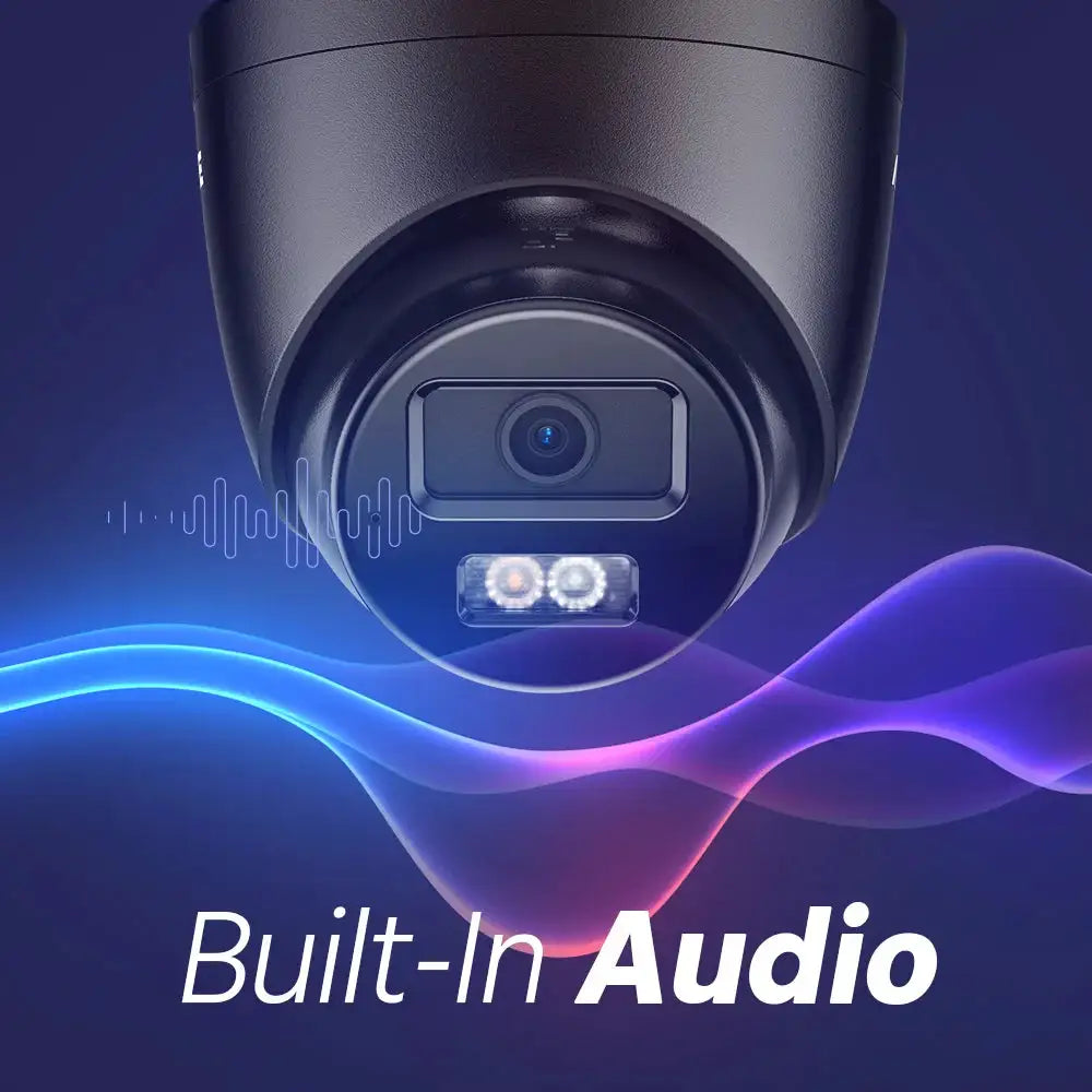 ANNKE 3K 5MP Ultra HD POE Video Surveillance System 8CH NVR Recorder 3K Security Cameras CCTV Kit Smart Dual Lights IP Camera