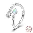 Adjustable Ring Sterling Silver Mermaid