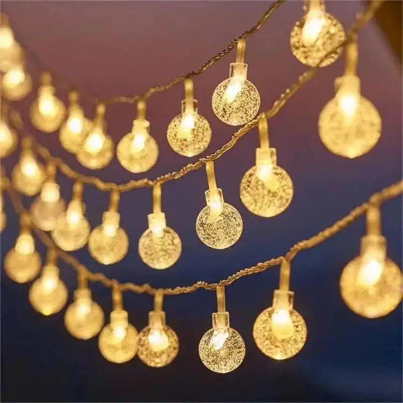 Enchanting Waterproof Snowflake LED Christmas String Lights
