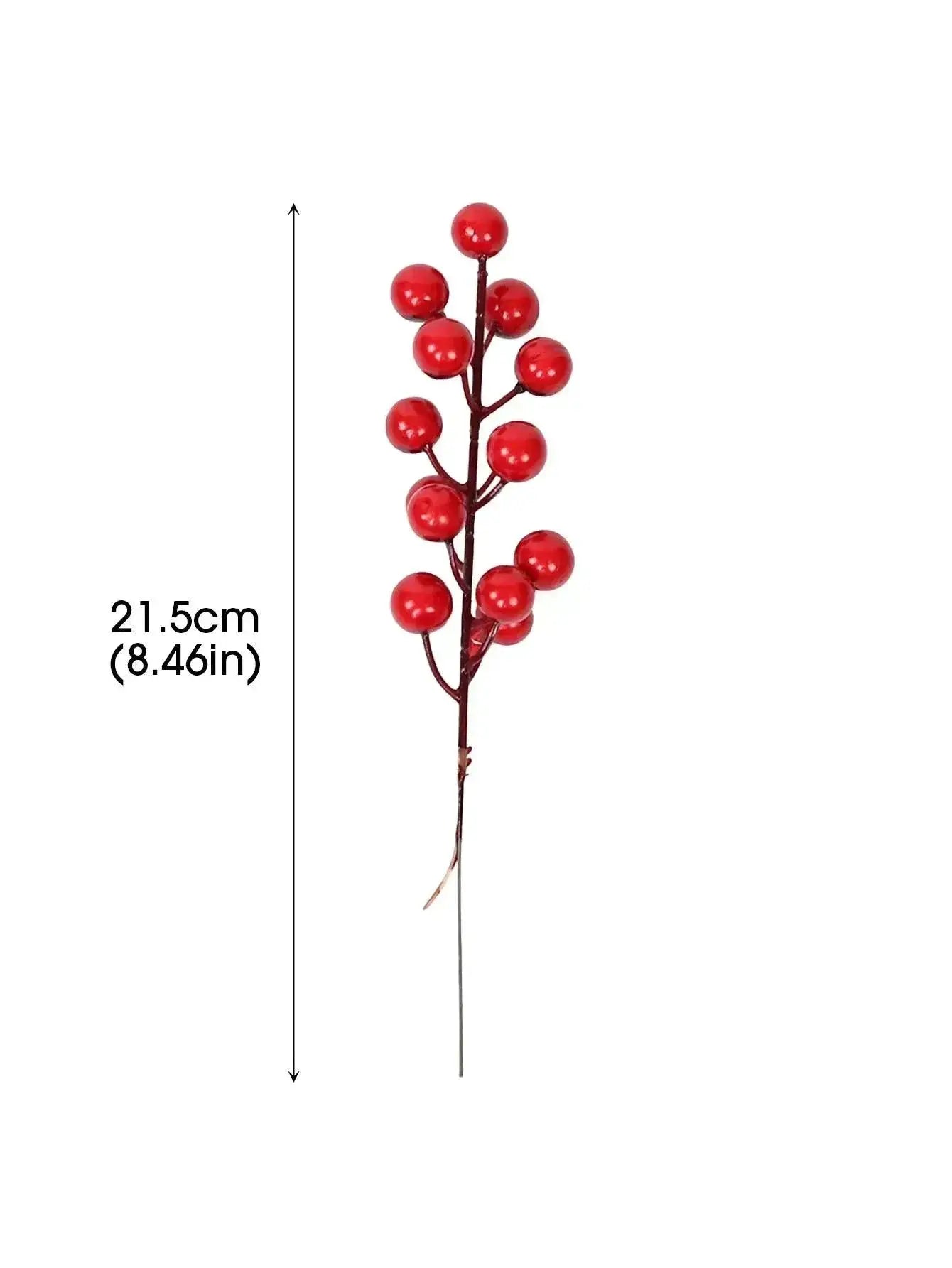 Festive Artificial Christmas Berry Decor Home Decor