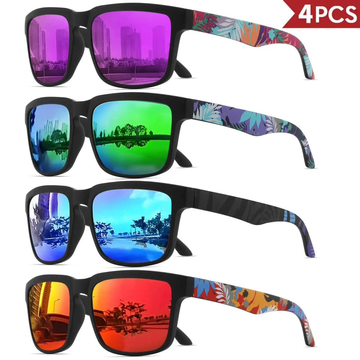 Square Sunglasses For Men Women - Set — product view 13