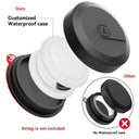 Waterproof Adhesive AirTag Holder for Secure GPS Tracking