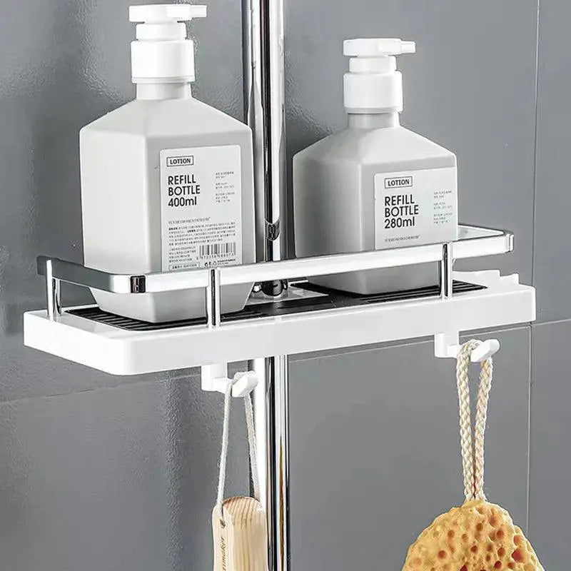 Shower Caddy With Stylish Drainage System For Essentials