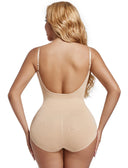 Seamless Backless Bodysuit Shapewear for Women Tummy Control