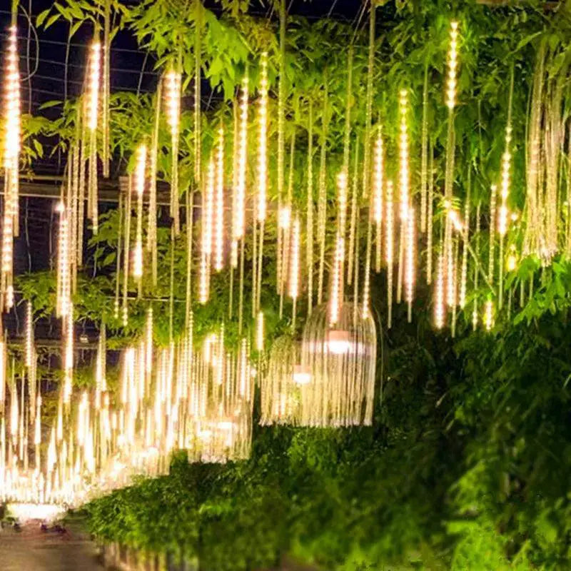 Weatherproof Fairy Lights for Weddings — Pink Lights
