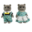 Forest Rabbit Family DIY Playset Interactive Toy for Kids